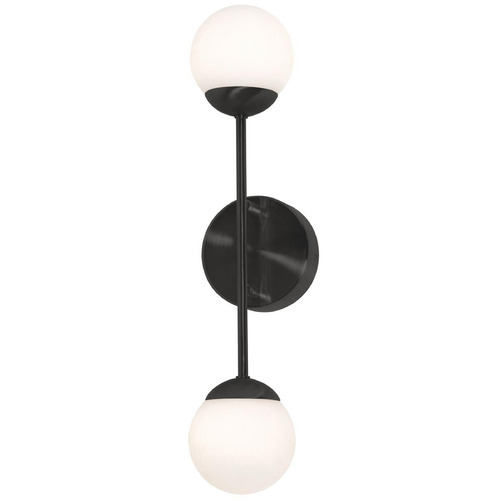 AFX Lighting Afx Lighting Pearl Black LED Sconce PRLS0418L30D1BK