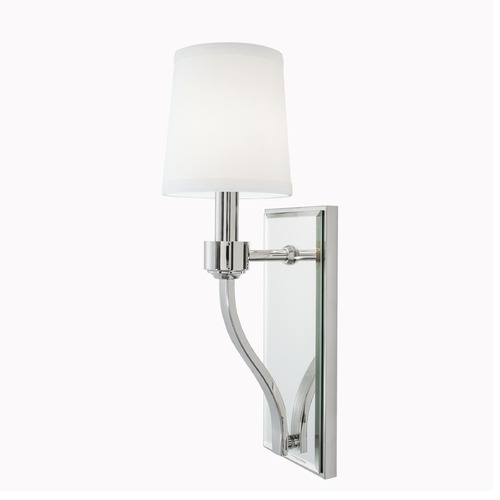Norwell Lighting Roule Brush Nickel Sconce 5611-BN-WS