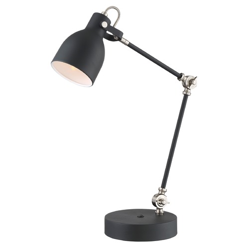 Lite Source Lighting Kalle Black Desk Lamp by Lite Source Lighting LS-23046BLK
