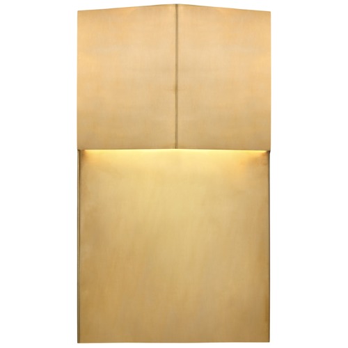 Visual Comfort Signature Collection Kelly Wearstler Rega Sconce in Antique Brass by Visual Comfort Signature KW2781AB