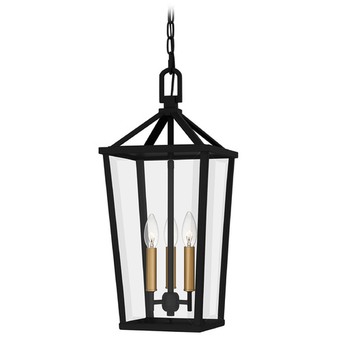 Quoizel Lighting Quoizel Lighting Hull Matte Black Outdoor Hanging Light HUL1909MBK