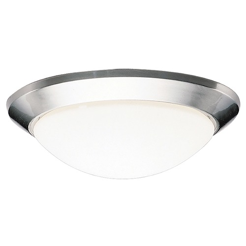 Kichler Lighting Ceiling Space 14-Inch Brushed Nickel Flush Mount by Kichler Lighting 8881NI