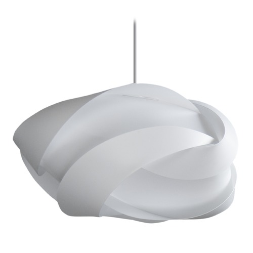 UMAGE UMAGE White Pendant Light with White Polycarbonate Shade 2163_4007
