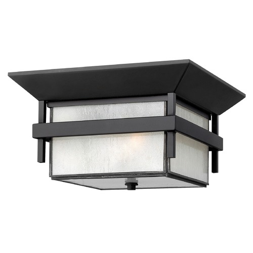 Hinkley Harbor 12.25-Inch Flush Mount in Black by Hinkley Lighting 2573SK