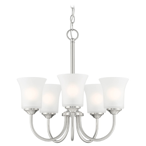 Designers Fountain Lighting Designers Fountain Bronson Brushed Nickel Chandelier D278M-5CH-BN