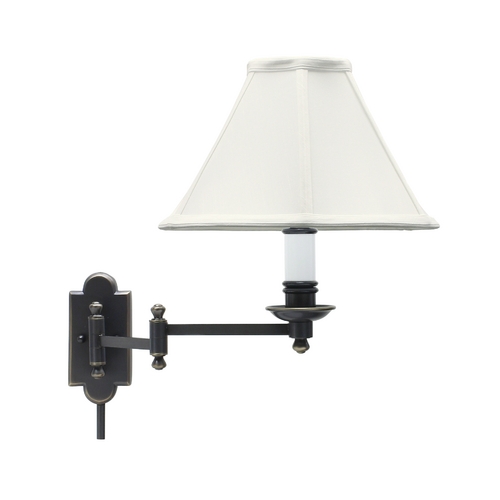 House of Troy Lighting Club Swing-Arm Lamp in Oil Rubbed Bronze by House of Troy Lighting CL225-OB