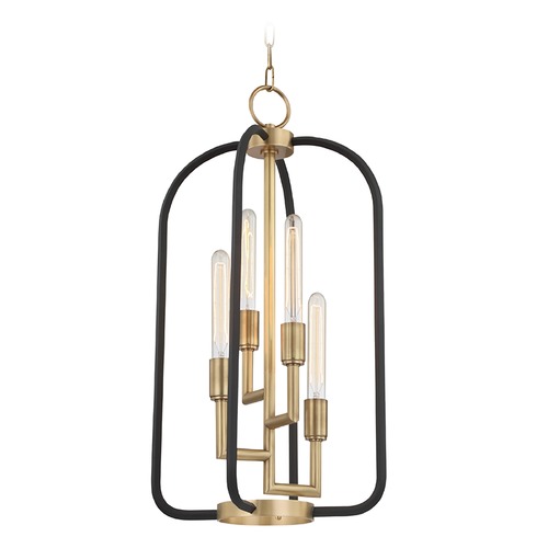 Hudson Valley Lighting Angler Aged Brass Chandelier by Hudson Valley Lighting 8314-AGB