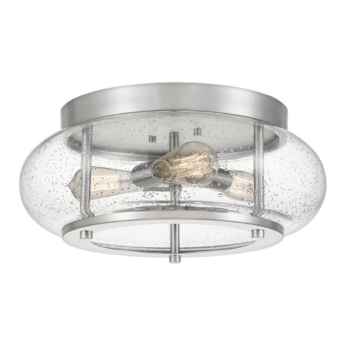 Quoizel Lighting Trilogy 3-Light Brushed Nickel Flush Mount by Quoizel Lighting TRG1616BN
