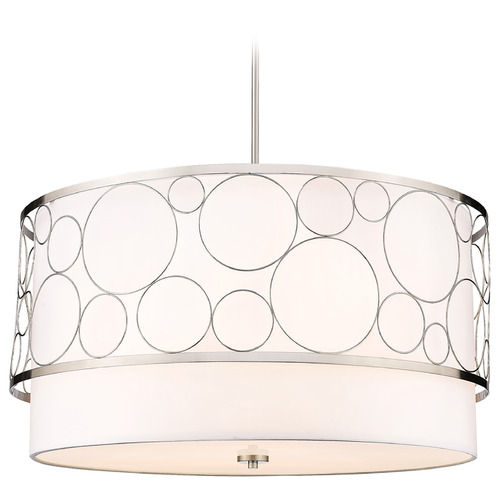 Z-Lite Kendall Brushed Nickel Pendant by Z-Lite 197-32BN