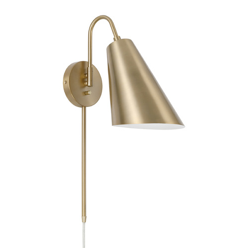 Capital Lighting Leo Swivel Sconce in Matte Brass by Capital Lighting 654911MA