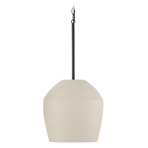 Capital Lighting Della Medium Pendant in Terracotta Ivory by Capital Lighting 354212IV