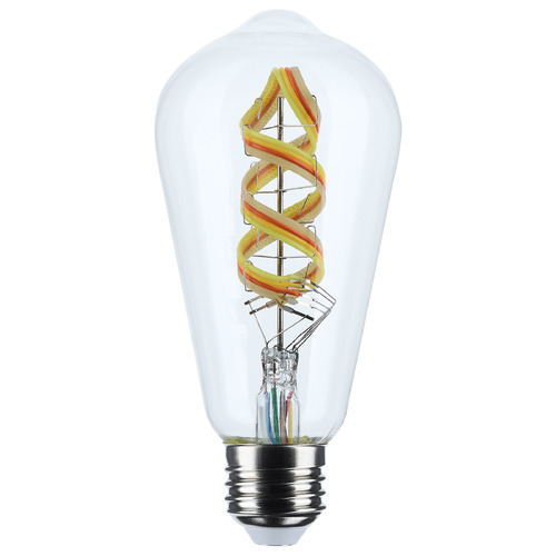 Satco Lighting Starfish 6W RGB Tunable LED ST19 Bulb 2700K-5000K by Satco Lighting S11240