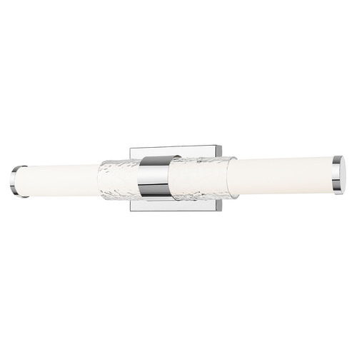 Z-Lite Z-Lite Egon Chrome LED Vertical Bathroom Light 1015-25W-CH-LED