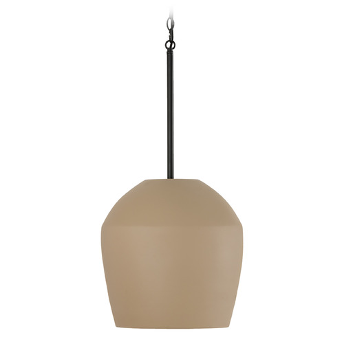Capital Lighting Della Medium Pendant in Terracotta Sand by Capital Lighting 354212SN