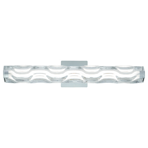 Vaxcel Lighting Vaxcel Lighting Marseille Chrome LED Vertical Bathroom Light W0359
