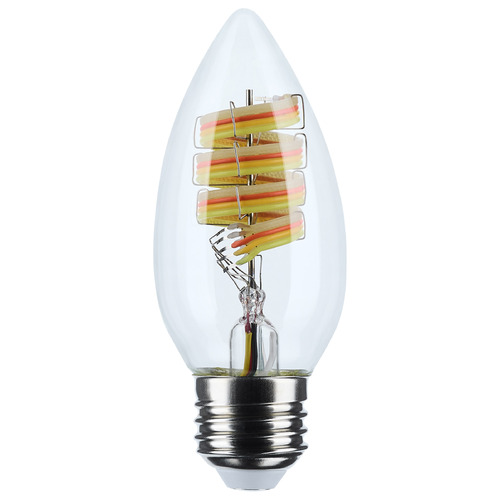 Satco Lighting Starfish 4W B11 2700K-5000K RGB & Tunable LED Bulb by Satco Lighting S11243