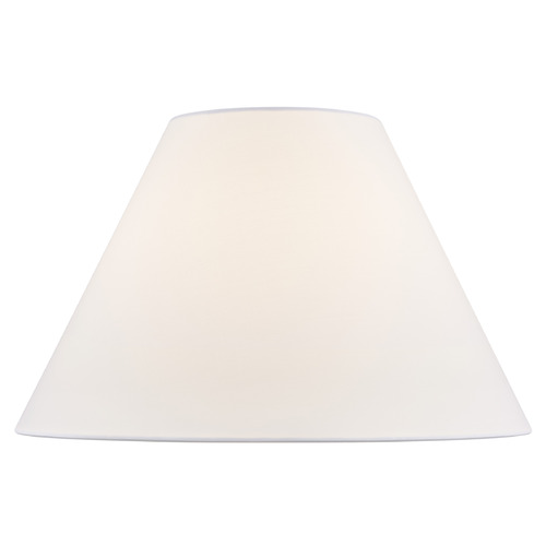 Design Classics Lighting 17-Inch White Linen Empire Shade by Design Classics Lighting SH9749