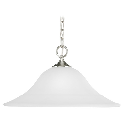Progress Lighting Trinity Pendant in Brushed Nickel by Progress Lighting P5095-09