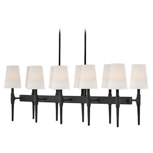 Hinkley Beaumont 10-Light in Black Chandelier by Hinkley Lighting 4469BK