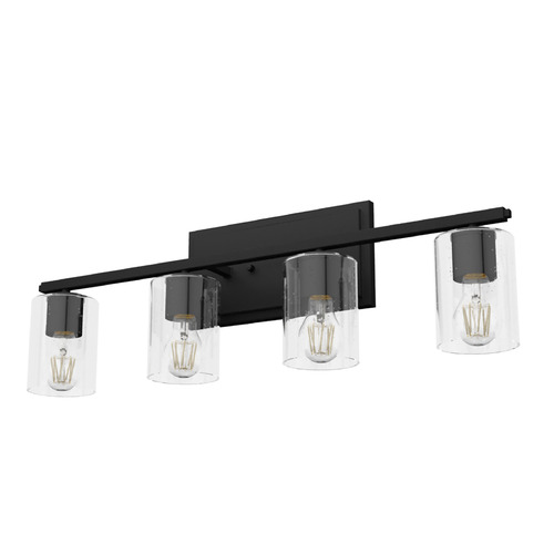 Hunter Fan Company Hunter Fan Company Kerrison Natural Black Iron Bathroom Light 48031
