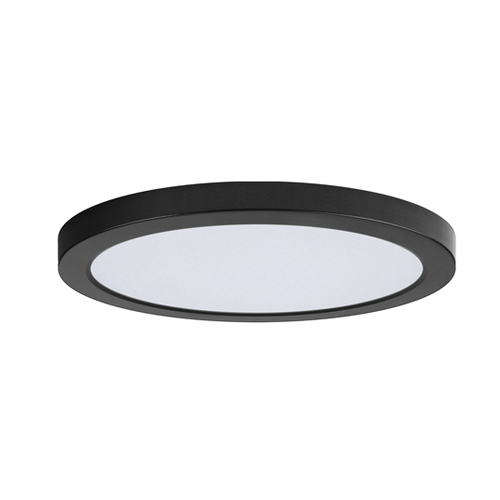 Maxim Lighting Chip 12-Inch 3000K LED Flush Mount in Black by Maxim Lighting 57696WTBK