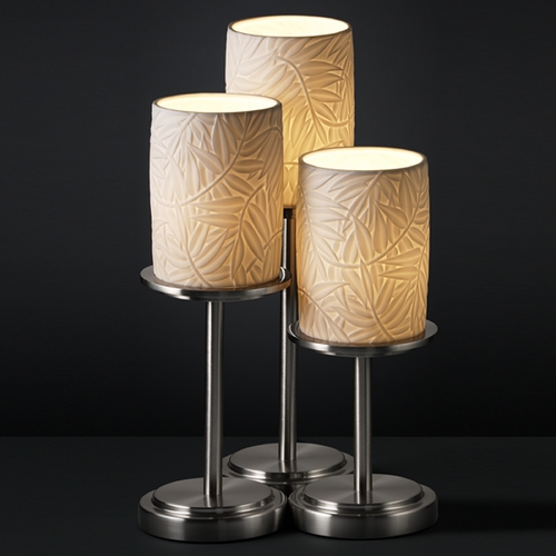 Justice Design Group Limoges Collection Table Lamp by Justice Design Group POR-8797-10-BMBO-NCKL