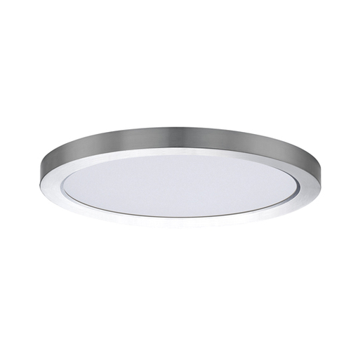 Maxim Lighting Chip 12-Inch 3000K LED Flush Mount in Satin Nickel by Maxim Lighting 57696WTSN
