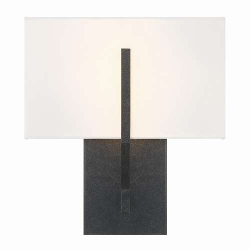 Crystorama Lighting Crystorama Lighting Carlyn Black Sconce CAR-9202-BK