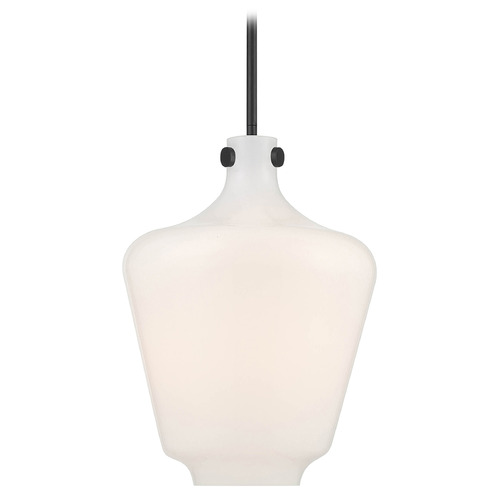 Designers Fountain Lighting Designers Fountain Daydream Matte Black Pendant Light with Urn Shade D229M-12P-MB
