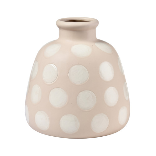 Elk Lighting Elk Lighting Dottie Taupe & Cream Vase S0017-11258