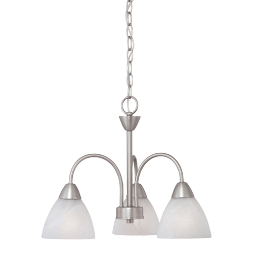 Thomas Lighting Tia 17.75-Inch Chandelier in Matte Nickel by Thomas Lighting 190005117