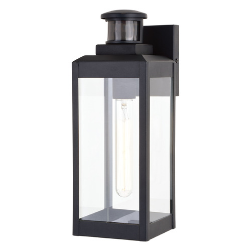 Vaxcel Lighting Vaxcel Lighting Kinzie Textured Black Outdoor Wall Light T0599