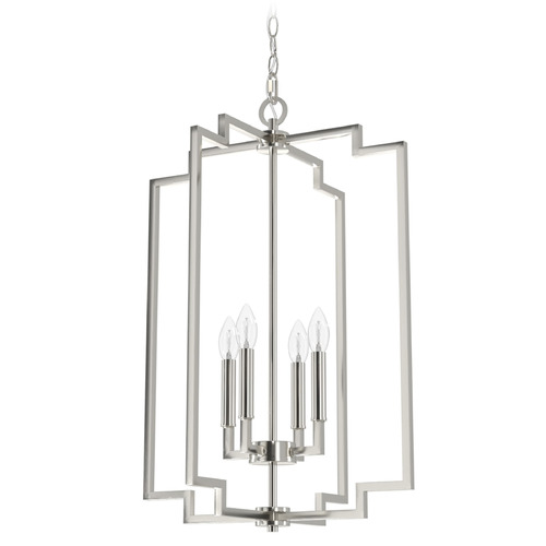 Hunter Fan Company Hunter Fan Company Zoanne Brushed Nickel Pendant Light 19577
