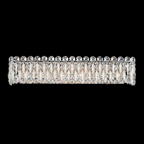 Schonbek Lighting Schonbek Worldwide Lighting Sarella White Bathroom Light RS8324N-06R