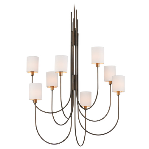 Currey and Company Lighting Currey and Company Archetype Statuary Bronze / Antique Brass Chandelier 9000-1168