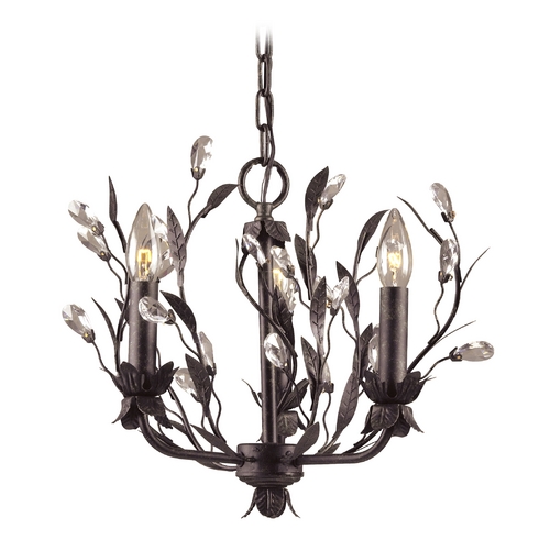 Elk Lighting Chandelier in Deep Rust Finish 8058/3