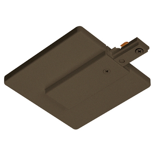 Juno Lighting Group End Feed Connector and Outlet Box Cover in Bronze Finish by Juno Lighting Group R21 BZ