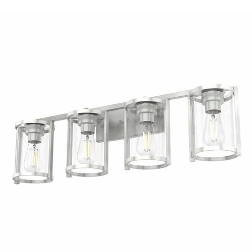 Hunter Fan Company Hunter Fan Company Astwood Brushed Nickel Bathroom Light 48010