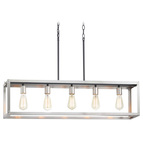 Progress Lighting Union Square Stainless Steel Island Light by Progress Lighting P400145-135