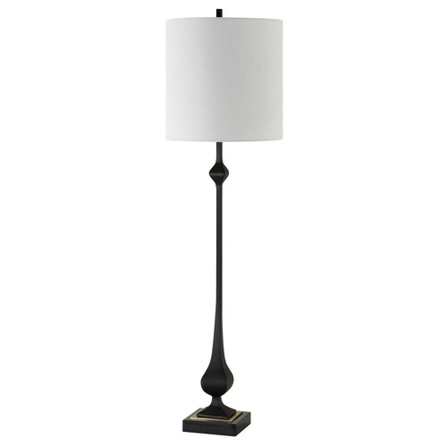 Uttermost Lighting Hightower Buffet Lamp in Satin Black by Uttermost Lighting 30356