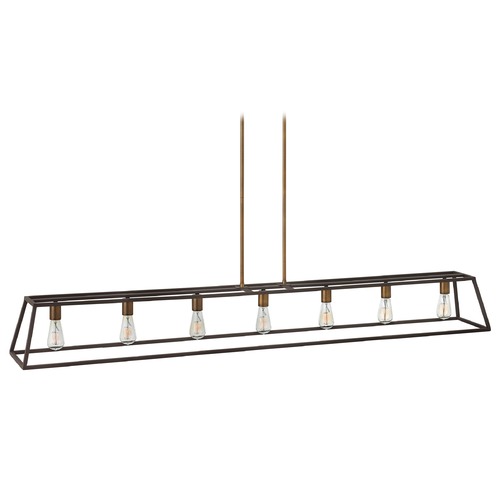 Hinkley Fulton 7-Light Chandelier in Bronze by Hinkley Lighting 3355BZ
