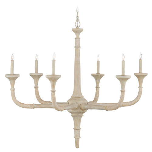 Currey and Company Lighting Currey and Company Tom Caldwell Aleister Sandstone Chandelier 9000-1140