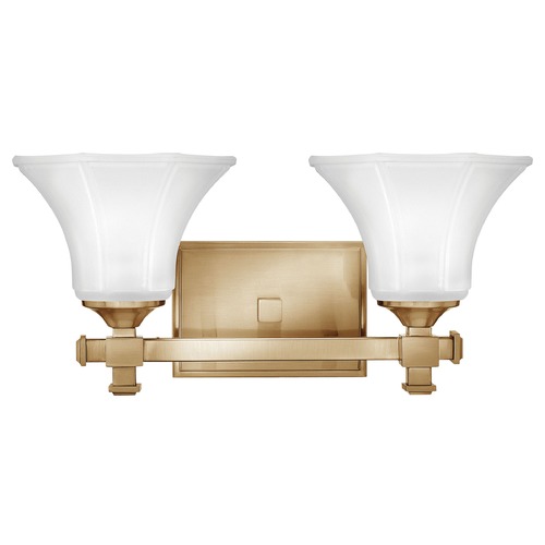 Hinkley Abbie 16-Inch Bath Light in Brushed Caramel by Hinkley Lighting 5852BC
