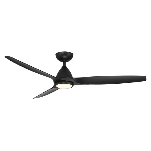 Modern Forms by WAC Lighting Skylark 62-Inch 3500K LED Smart Fan in Matte Black by Modern Forms FR-W2202-62L-35-MB