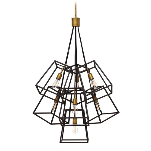 Hinkley Fulton 27.75-Inch Bronze Cluster Pendant by Hinkley Lighting 3357BZ