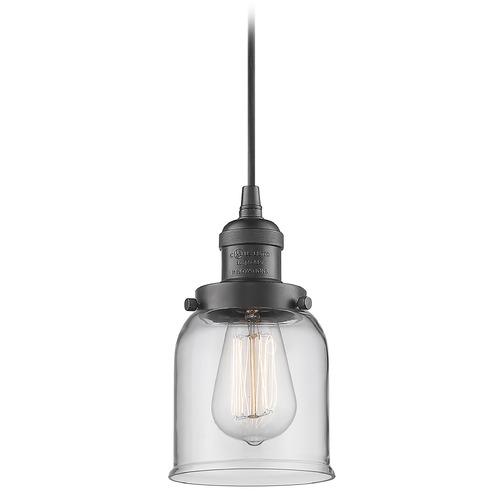 Innovations Lighting Small Bell Oil Rubbed Bronze Mini Pendant by Innovations Lighting 201C-OB-G52