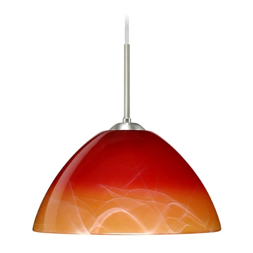 Besa Lighting Besa Lighting Tessa Satin Nickel LED Pendant Light 1JT-4201SL-LED-SN