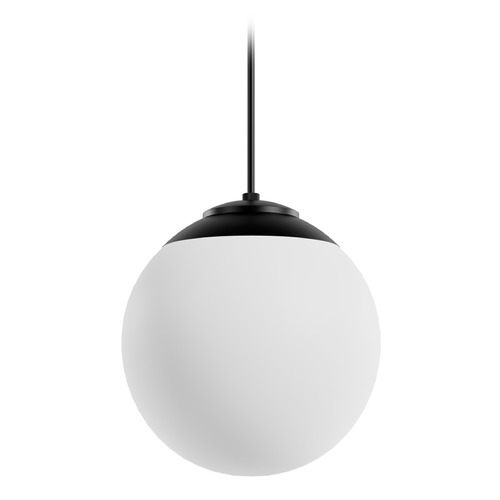 Hunter Fan Company Hunter Fan Company Hepburn Matte Black Pendant Light with Globe Shade 19852