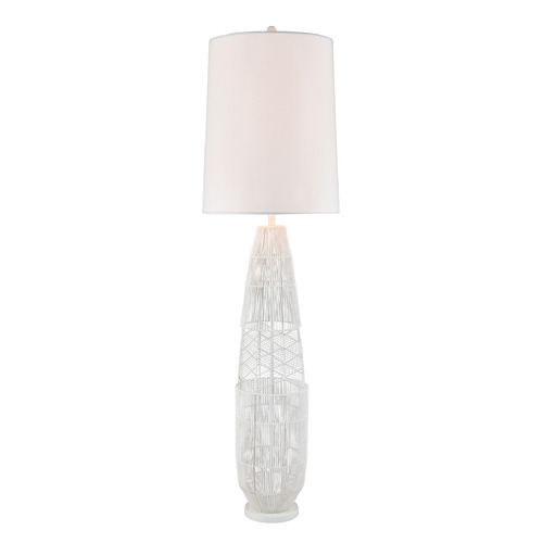 Elk Lighting Elk Lighting Husk White Floor Lamp with Cylindrical Shade S0019-11155