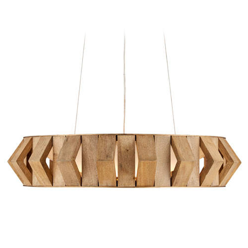 Currey and Company Lighting Currey and Company Plunge Toffee / Brass LED Pendant Light with Bowl / Dome Shade 9000-1147